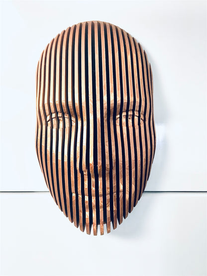 3D Human Face Wall Decor - Divine 3d Elegance