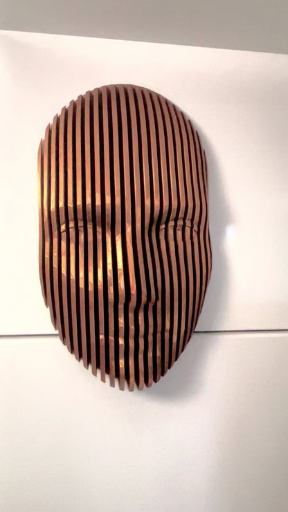 3D Human Face Wall Decor - Divine 3d Elegance